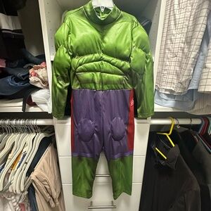 Disney Marvel Hulk Costume for Boys, Green,Size 4